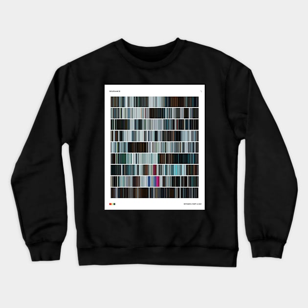 Severance Color Palette Crewneck Sweatshirt by silver-light